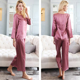 Pure Silk Stylish, Elegant Pajama Set