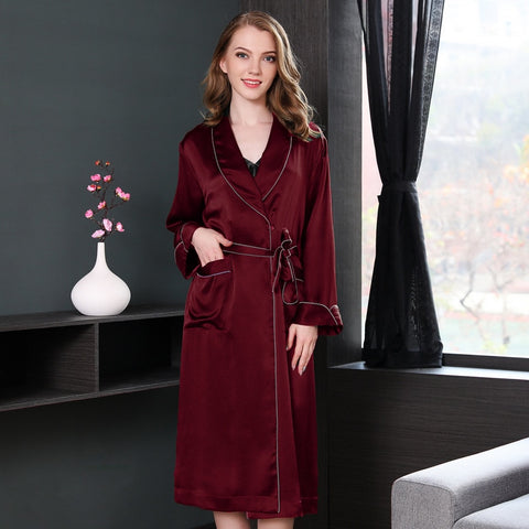 Pure Silk Charming Robe
