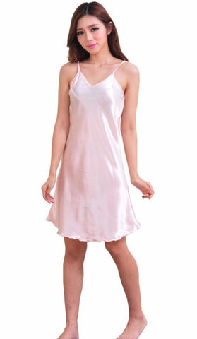 Pink Nightie Sleeveless