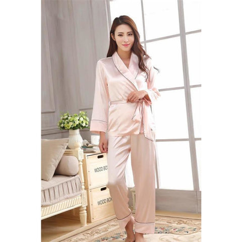 Long Sleeve Pajama Set