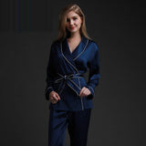 Pure Silk Captivating Pajama Suit