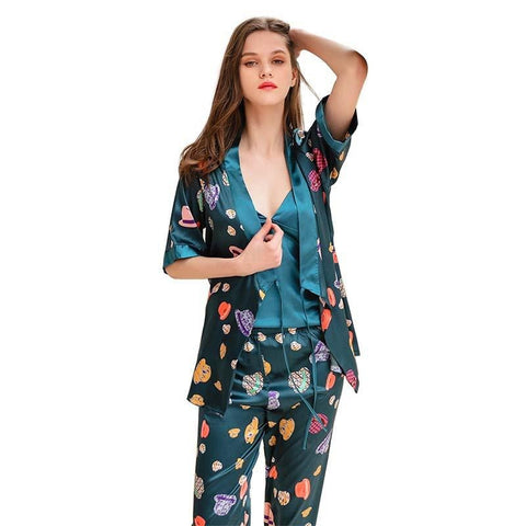 3 Piece Chic  Pajama and Sling Set