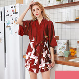 Short Kimono Robe