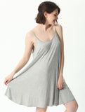 Gray Comfy Cotton Night Dress