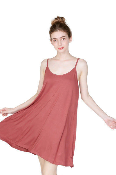 Red Comfy Cotton Night Dress